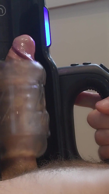 Stunning moment from "Ultra High-speed Motor Masturbator Male Sextoy - Best Orgasm Ever"