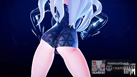 Mmd r18 black heart dientot habis-habisan sama kontol besar pria kulit hitam sampai lubangnya menganga lebar - bokep hentai 3d