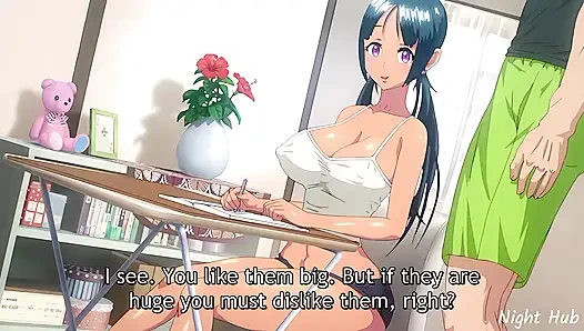 Cewek itu dapat kejutan hot di rumah