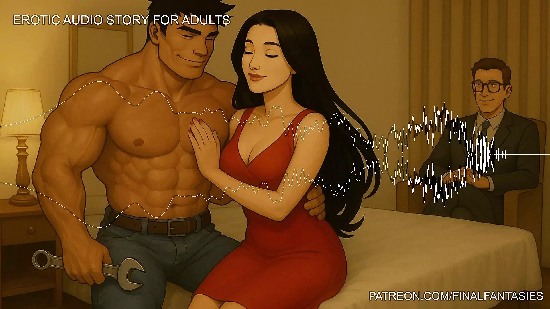 Hotwife cuckold audio: menonton isteri saya dengan mekanik - Cerita audio erotik biseksual