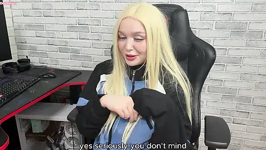 JOI:Your stepsister didn't return your jacket and you came to sort it out