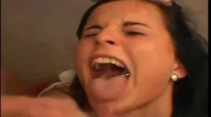 Brunette girl want it rough