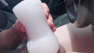 hand play with sex toy