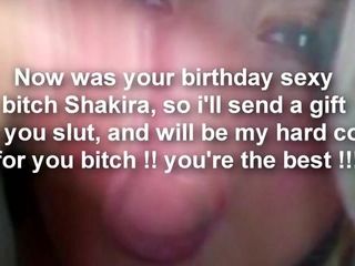 Трибьют спермы для Shakira 21 - с днем ​​рождения, сучка !!! (2017)