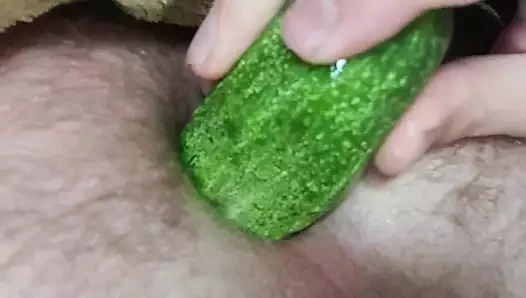 Georgian porn video – Cucumber in ass feels amazing