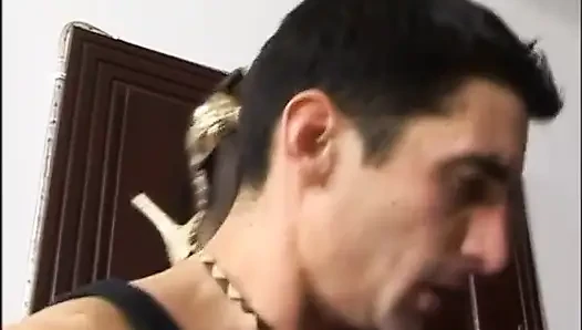 Sexy big boobs fucking on the pool table