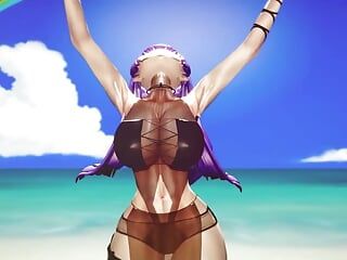 Mmd R-18 anime mädchen sexy tanzclip 207