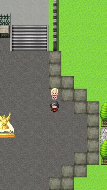 Сногсшибательный момент из "Android Квест для Ballz - Android 18 идущего полуобнаженного в городе"