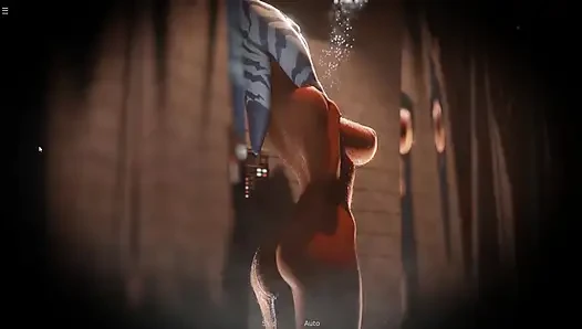 Ahsoka XXX - Сладострастное тело красивой Ahsoka Tano из Звездных войн