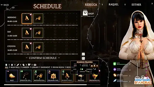 Sisters in Sin Gameplay Part 4 - The Basement Mystery and Raquel's Temptation