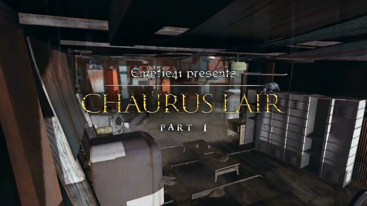Chaurus Lair. Gotická alt-dívka ošukaná do zadku hmyzem Ze starších svitků v Skyrim. Emptie41