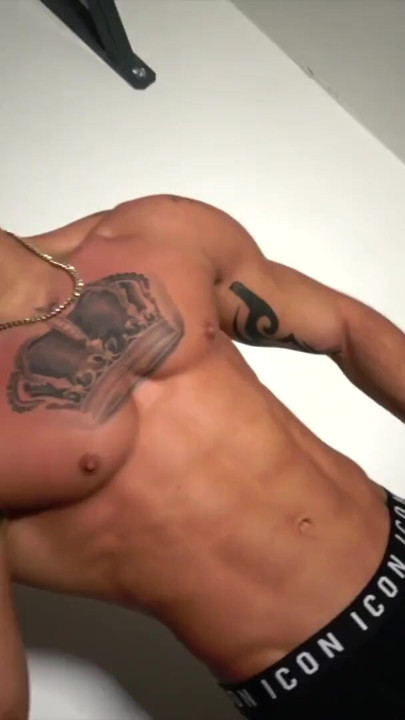 Sexy Muscle Boy Abs Worship | Clip 1