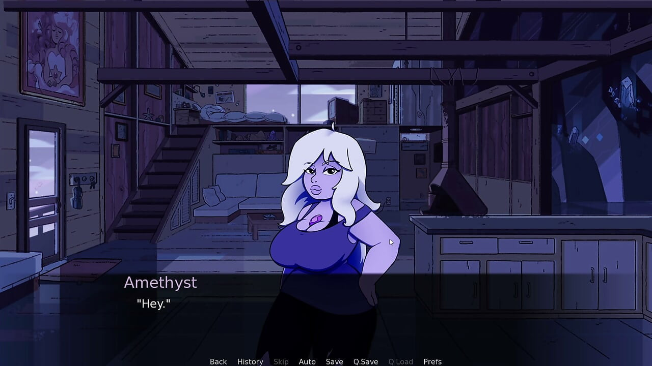 Amethyst really wanted to show her dick sucking skills - Gem Blast part 2