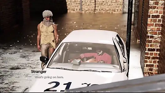 Maceracı çift 106 Anne bir ev arkadaşı ve taksi şoförü yarağını emiyor