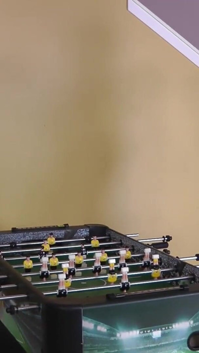 A strip foosball game promises a spanking treat at the end | Clip 1