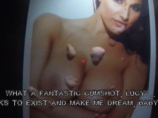 My Cum Tribute to Lucy Pinder
