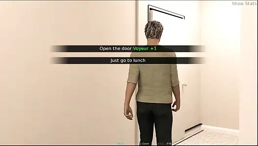 Ateşli evli kadın #44: Johannes izlerken Aaron Emily'nin her yerine boşalıyor