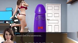 Sex Bot (Llamamann) - Part 4 - Foot Fetish Babydoll And Big Purple Penis By LoveSkySan69