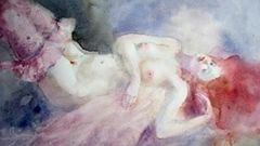 Sensuali dipinti erotici di emilia castaneda