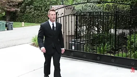 Cutie Lives Out Her Fantasy of Being DP'ed by Her Dad's Security Men