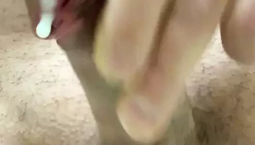 Ben mastürbasyon ve bazı yeni meyve suyu çekim
