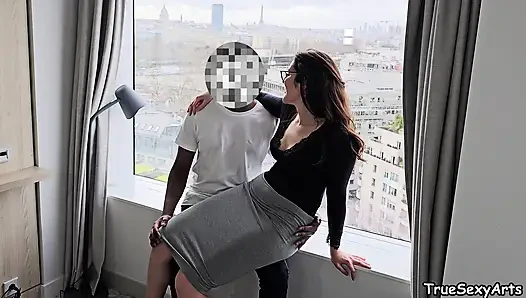 Laure Zecchi 4K горячая французская брюнетка парижская попка вызов кримпай с секс-другом