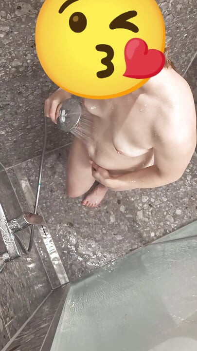 Are you soaping me up? Swiss girl in the shower