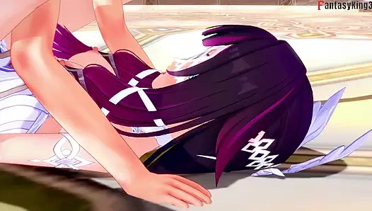 Columbina blowjob - Genshin Impact