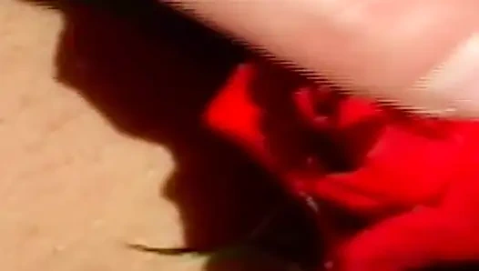 Rosebud si cewek sange ini di-anal habis-habisan sampai lubang pantatnya menganga lebar