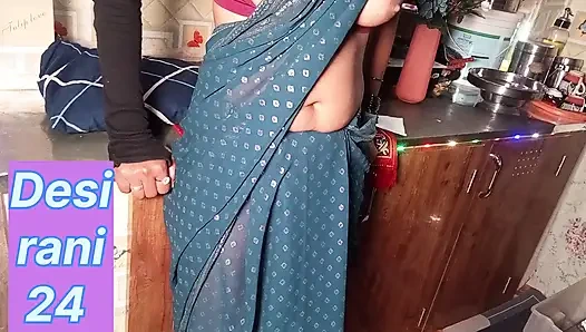 Desi bhabhi wird von ihrem devar in der küche mit hindi dreckigem audio hart gefickt teil 1