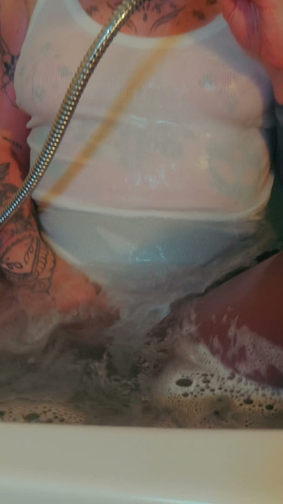You Don't Deserve an Orgasm My Bath Edging Session for Good Toys