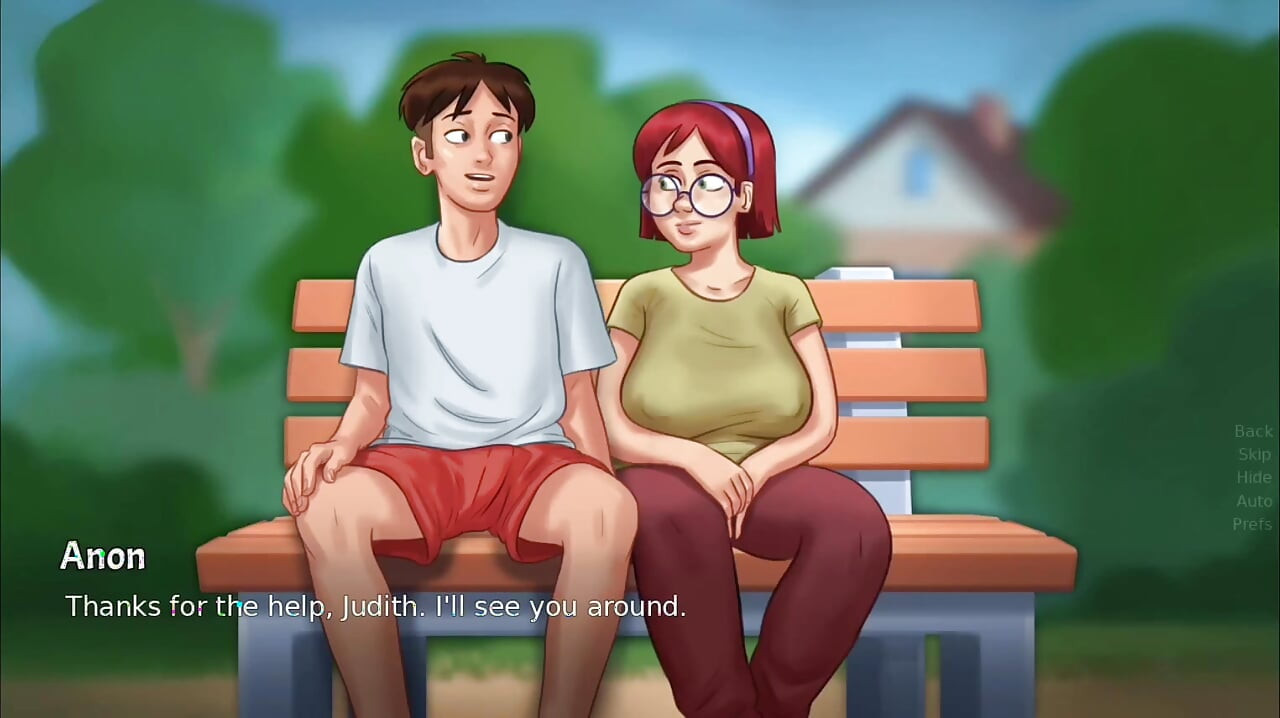Judith apni kanpni rakhne ke lie Anon se pyar karti hai - summer time saga gameplay