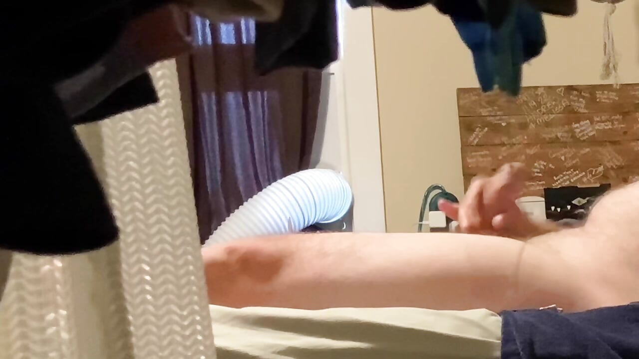 Trapped in the closet while stepuncle jacks off