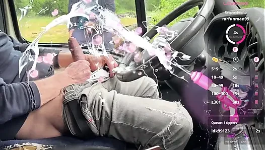 Two Guys Truck Session Gets Intense
