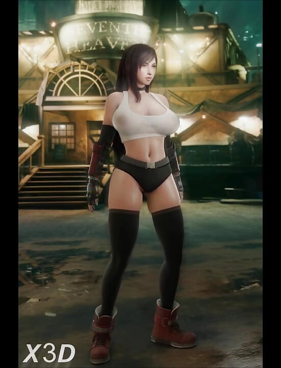 3D Hentai Sem Censura Coleção Tifa Lockhart Final Fantasy