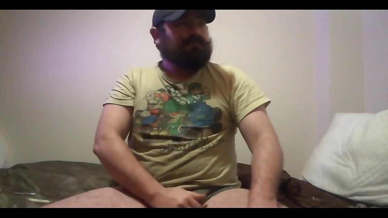 Hot Latino Man Masturbating