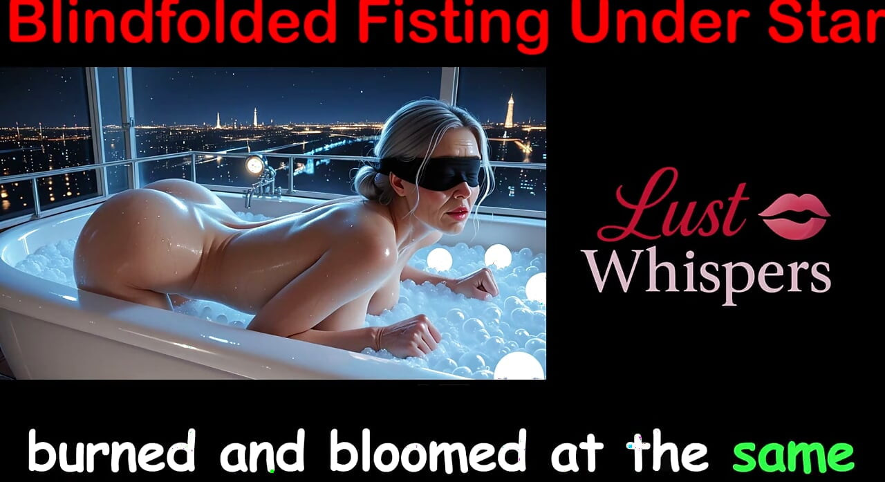 Blindfolded Fisting Under Stars - English Sex Story