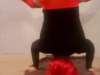 Handstand anal