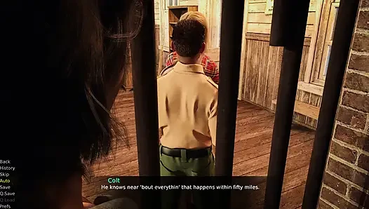 Glückliche lucy und Daltons knallen im wilden westen 1