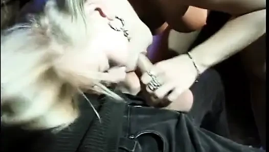 Randy Valentino Gets His Dick Mouth Fucked by Hot Blond Babe Lea