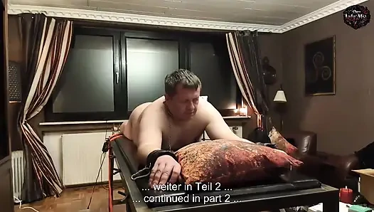 DomLady Mia - Punishment of terror for the Slave - Training: Ass Fucked by the Fucking Machine - Part 1