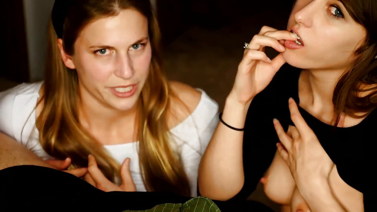 Stepdad's Double Blowjob with Xev Bellringer