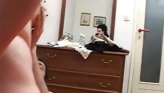 Amateur, fette frau hat plötzliches verlangen nach schwanz