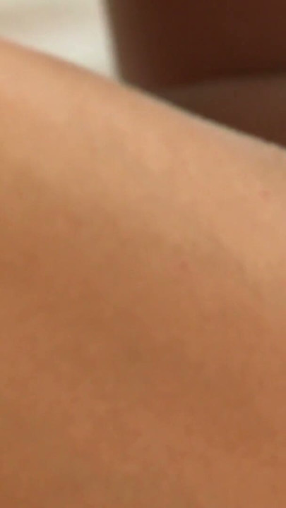 Lucky boyfriend gets to cum on his girlfriends pussy lips and tits | Clip 2