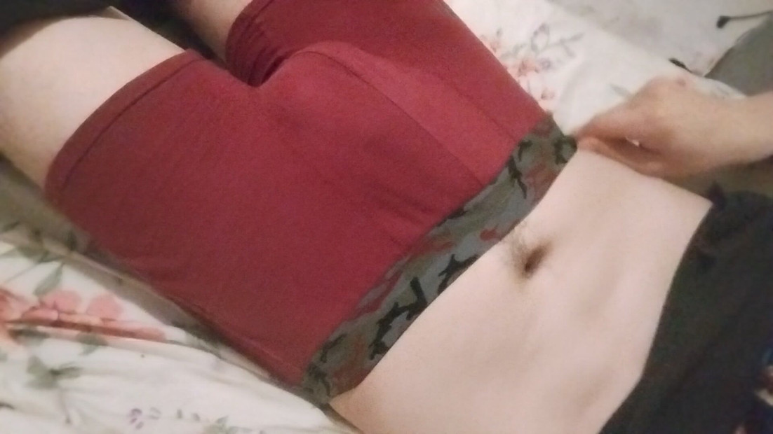 Hot masturbation in bed