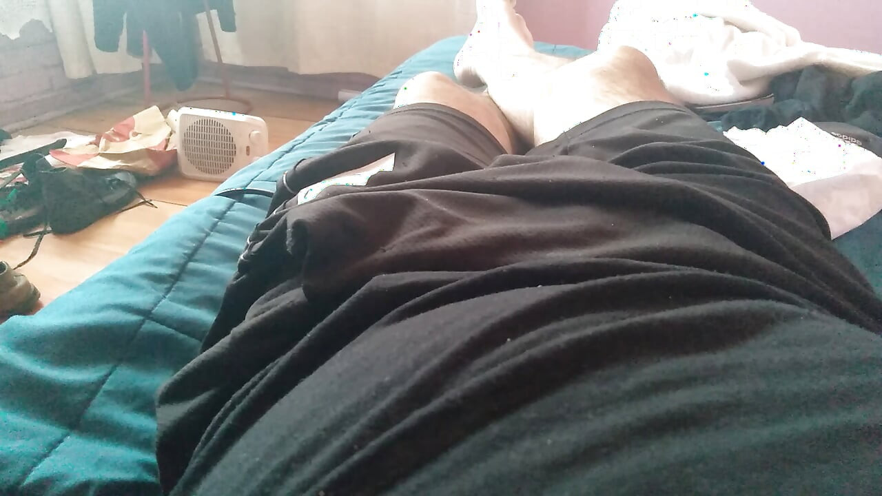 Big gay dad shows off his amazing cock