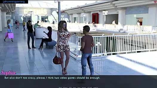 Awam - pergi berbelanja dan ngebiarkan Dylan ngeliat toketku