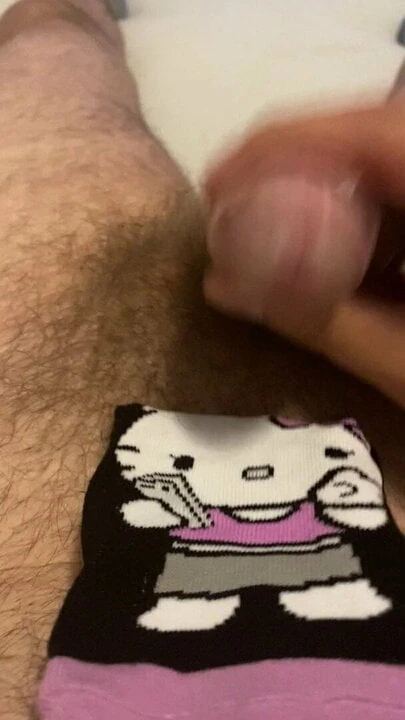 Black Hello Kitty socks (HK019)