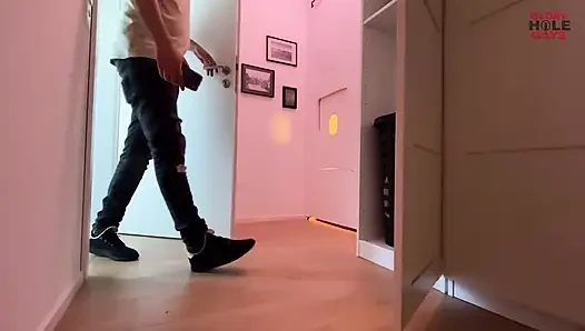 Naked Summer Gloryhole Cumshot