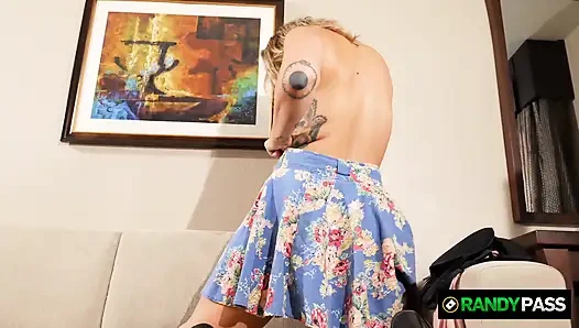 Librarian Teen Red August Giving JOI To Student